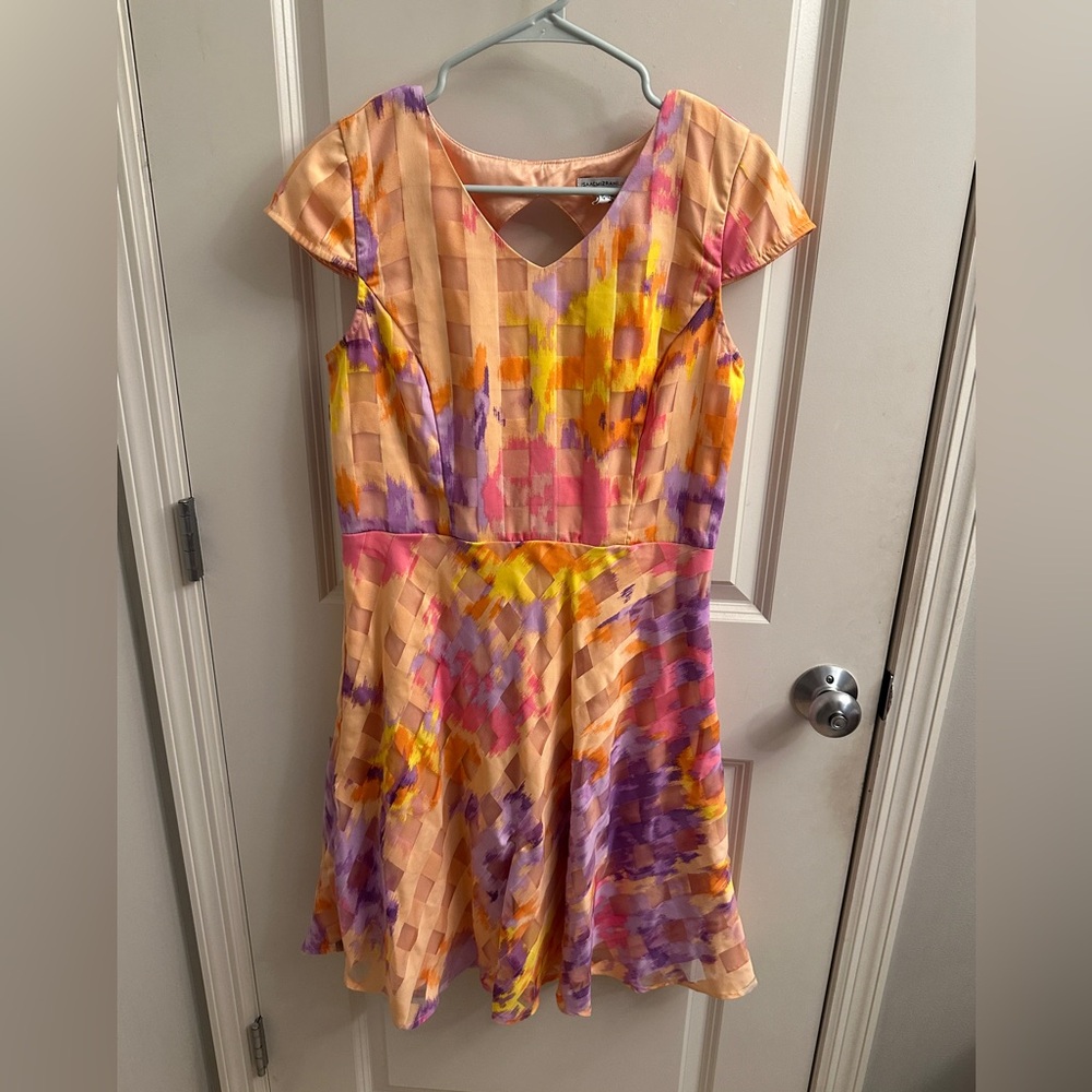 Isaac Mizrahi Live! Multicolor Mini Dress